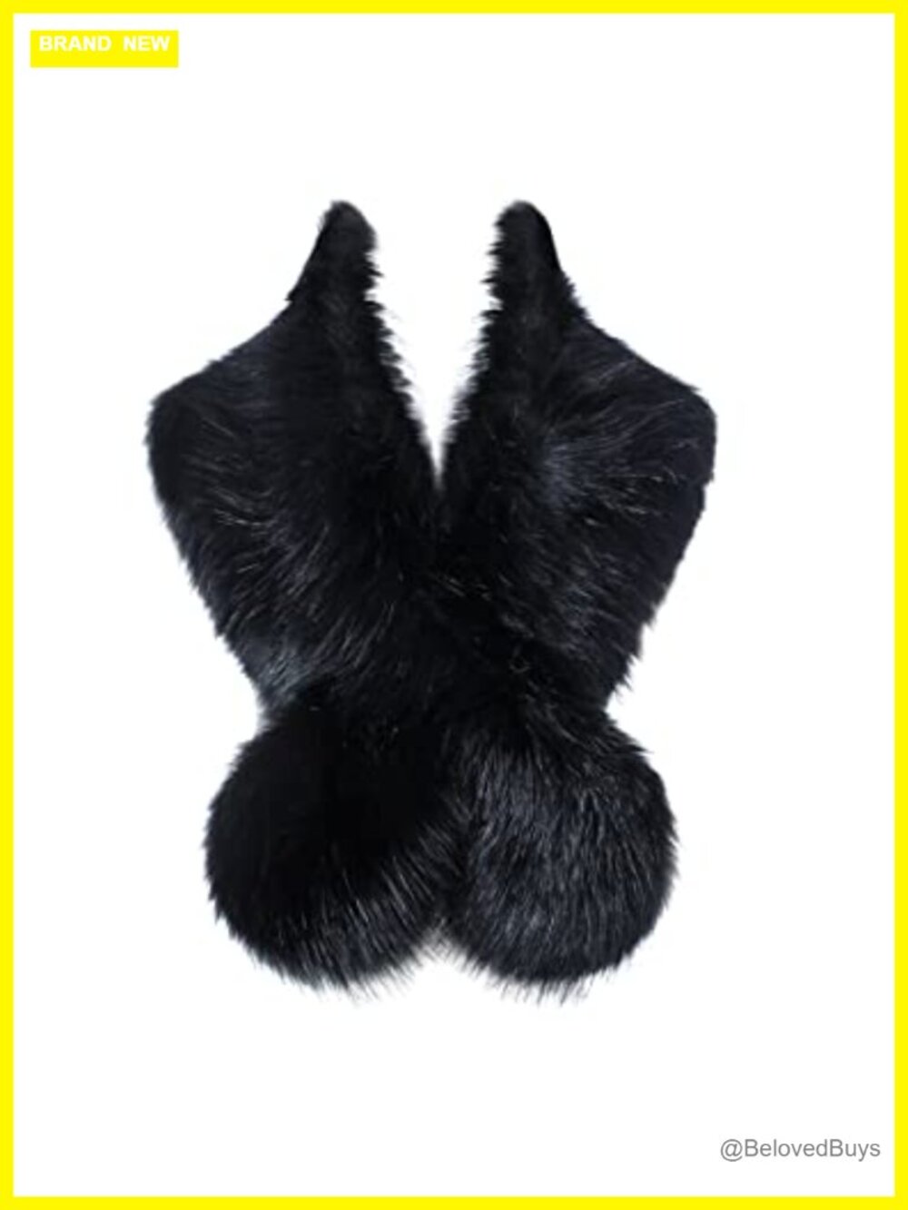 Faux Fur Shawl Wrap Evening Party Cover Up Bridal Stole